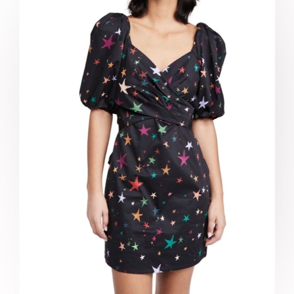 FARM Rio Mixed Night Wrap Dress Size NWT Size M